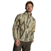 (M, Bay Leaf Print) Craghoppers Mens Tatton II Borg Half Zip Fleece