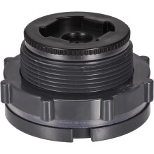 PVC Bulkhead Tank Adapter with Plug Fitting G2 Thread for Rain Buckets Water Tanks Ponds 1 Set