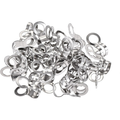 Ball Chain Connector, Double Ring Style Links Stainless Steel Loop Connection