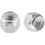 3/8-16 UNC Nylon Insert Hex Lock Nuts, 304 Stainless Steel, Plain Finish, 10pcs 1