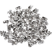 Ball Chain Connector, Ball Clamshell Style Crimp Link Stainless Steel Connection