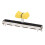 Fader Variable Resistors Mixer 75mm Straight Slide Potentiometer B10K Ohm Yellow Black Knobs 1