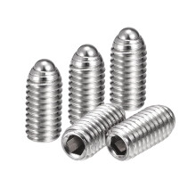 Ball Point Set Screws, M5 x 10mm 304 Stainless Steel Metric Spring Hex Socket Screw 10pcs