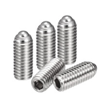Ball Point Set Screws, M5 x 12mm 304 Stainless Steel Metric Spring Hex Socket Screw 20pcs