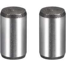 3/8-Inch x 3/4-Inch Dowel Pins, Heat Treated Alloy Steel for Extra Hardness, Bright Finish and Accurate Alignment 2pcs