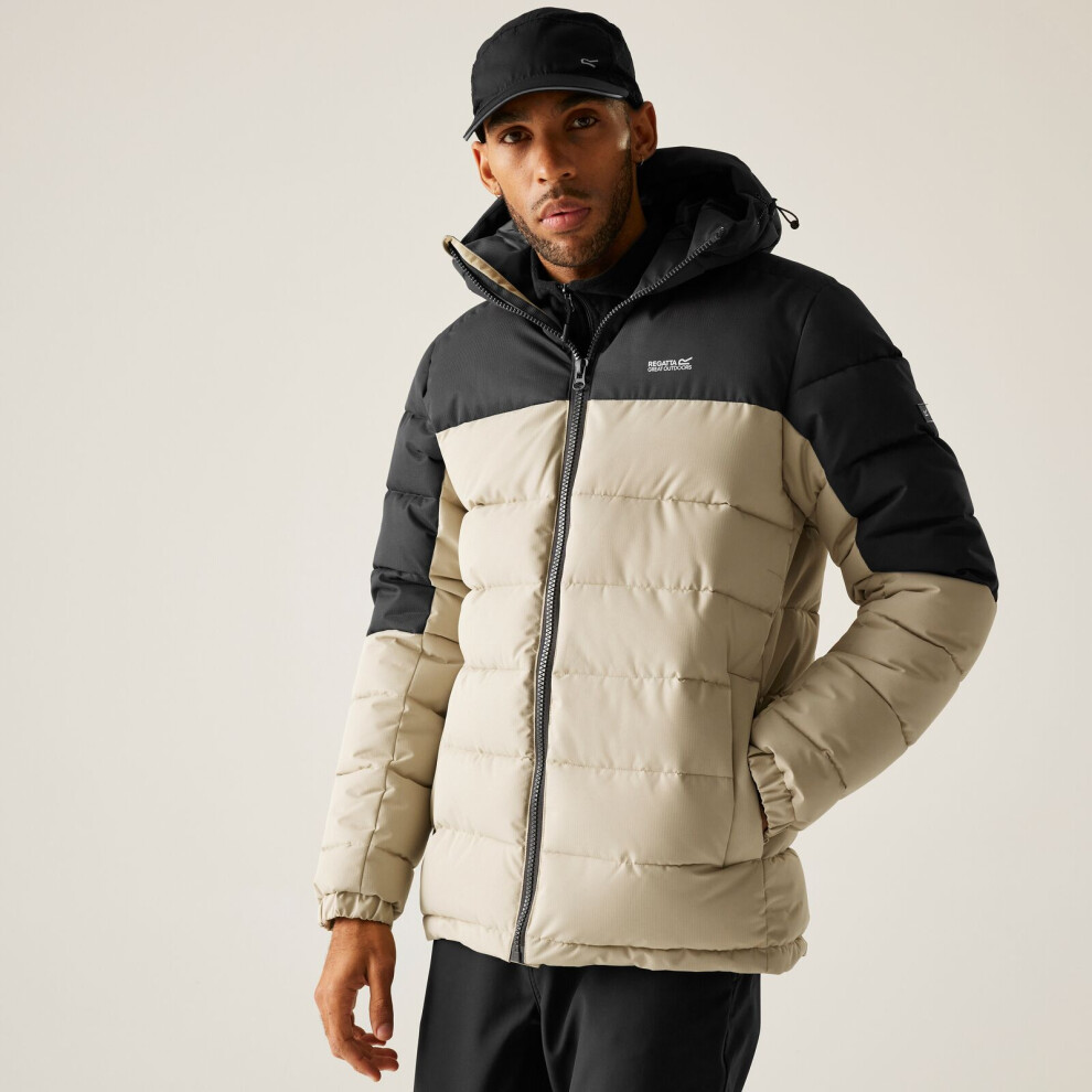 Regatta Men's Beige Down Jacket Aldthorn - Image 4