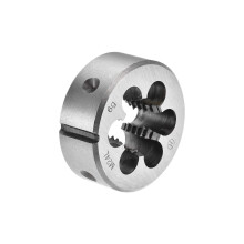 M24 Metric Round Die, Machine Thread Left Hand Threading Die, Alloy Tool Steel Screw Thread Cutting Die