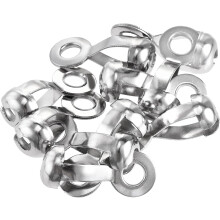 Ball Chain Connector, Pull Loop Crimp Link Stainless Steel Connections