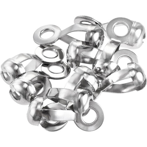 Ball Chain Connector, Pull Loop Crimp Link Stainless Steel Connections