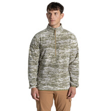 (S, Cardamon Print) Craghoppers Mens National Trust Irt Half Zip Fleece