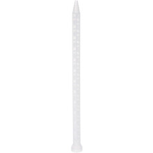 Epoxy Tubes Static Mixer, 10.83-inch Plastic Resin Mixing Nozzle Round Connector for AB Glue Adhesive Gun Applicator 400ml Cartridges, White