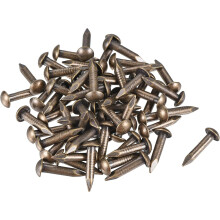Small Tiny Hardware Brass Nails 3mmx15mm(DXL) for DIY Wooden Boxes Accessories Bronze Tone 60pcs