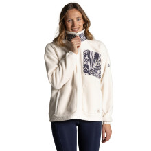 (14, Ecru) Craghoppers Womens Sanaa Borg Full Zip Fleece