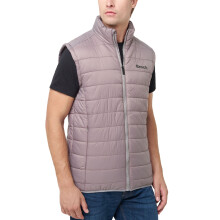 (L, Charcoal) Bench Mens Bullard Lightweight Padded High Neck Warm Winter Bodywarmer Gilet