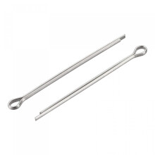 304 Stainless Steel Cotter Pins, 1.5mm x 30mm Hairpin Clip Fastener Fitting for Automotive, Mechanics, Silver Tone, 30Pcs