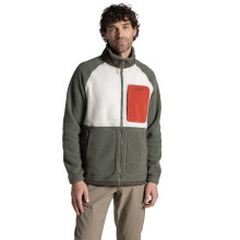 (L, Dark Sage/Ecure) Craghoppers Mens Dades Full Zip Fleece
