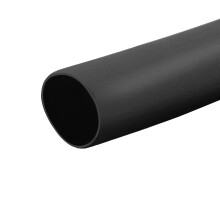 Heat Shrink Tubing 1/8"(3mm) Dia 2:1 Heat Shrink Tube Wrap Cable Sleeve 1m Black
