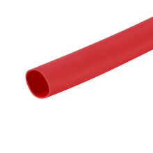 Heat Shrink Tubing 1/8"(3mm) Dia 2:1 Heat Shrink Tube Wrap Cable Sleeve 1m Red