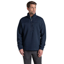 (S, Blue Navy) Craghoppers Mens Torney III Knitlook Half Zip Fleece
