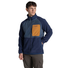 (2XL, Blue Navy/Blue Stone) Craghoppers Mens Dades Full Zip Fleece