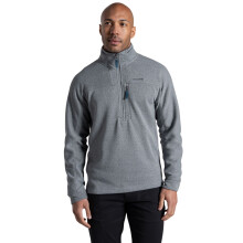 (S, Cloud Grey) Craghoppers Mens Torney III Knitlook Half Zip Fleece