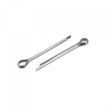 Split Cotter Pin, 1.5mm x 16mm Stainless Steel Clip Fastener Fitting for Automotive, Mechanics, Silver Tone, 120Pcs
