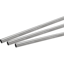 304 Stainless Steel Round Tube 7mm OD 0.2mm Wall Thickness 250mm Length 3 Pcs