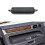 Car Interior Door Pull Handle Trim 7L6867161 for   2003-2010 Side Door Handle Inner PU Leather LHD RHD Black 2