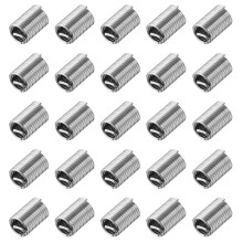 50pcs Wire Thread Inserts 7/16-14 UNC 2.5D(1-3/32") 304 Stainless Steel Helical Type Coiled Thread Repair Kit Wire Screw Threaded Sleeve Sheath for Me