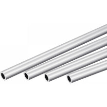 6063 Aluminum Round Tube 13mm OD 9mm Inner Dia 300mm Length Pipe Tubing 4 Pcs