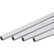 6063 Aluminum Round Tube 16mm OD 15mm Inner Dia 300mm Length Pipe Tubing 4 Pcs