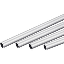 6063 Aluminum Round Tube 20mm OD 17mm Inner Dia 300mm Length Pipe Tubing 4 Pcs