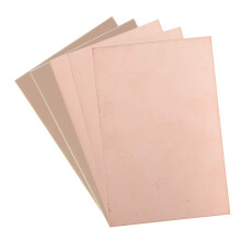 Single-Sided Copper Clad Laminate PCB Circuit Board, FR4 150x100mm 5.91x3.94 inch, 1.2mm Thickness DIY Prototyping PCB Board, Name Board, 5pcs