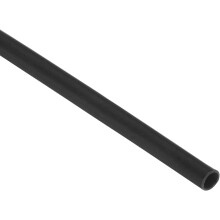 Black PVC Tube Wire Harness Tubing, 2mm ID 10ft Sleeve for Wire Sheathing Wire Protection