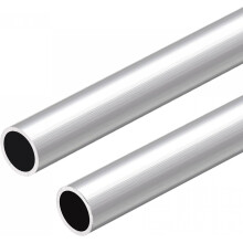 6063 Aluminum Round Tube 10mm x 12mm, 13mm x 15mm(Inner Dia x OD) 300mm Length Tubing, Pack of 4