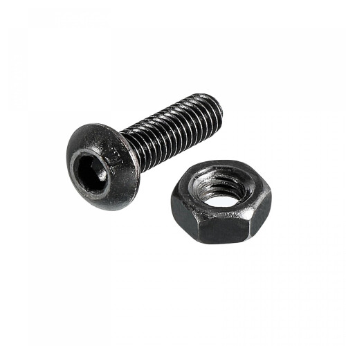 M3x10mm Hex Socket Button Head Screw Bolts Nut Set Fastener, Total 200pcs
