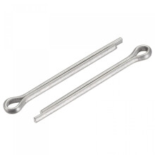 2 Pcs Cotter Pin Clip Fastener 15/64" x2 3/4"(6x70mm) High-Strength Zinc Plated Steel Extended Prong Straight Hitch Hairpin