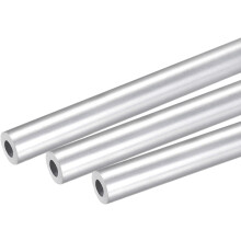 6063 Aluminum Round Tube 4mm OD 2mm Inner Dia 250mm Length Pipe Tubing 3 Pcs