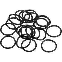 Nitrile Rubber O-Rings 20.6mm OD 17mm ID 1.8mm Width, Metric Sealing Gasket, Pack of 20