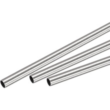 304 Stainless Steel Round Tube 7mm OD 0.5mm Wall Thickness 300mm Length 3 Pcs