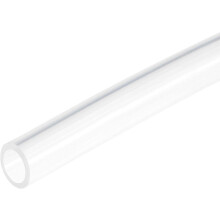 Clear Silicone Tubing, 3/8"(10mm) ID 9/16"(14mm) OD 8ft, Flexible Silicone Tube for Air Water Pipe Pump Transfer