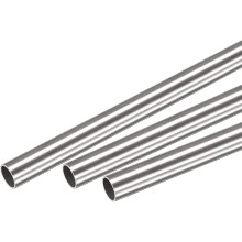 304 Stainless Steel Round Tube 10mm OD 0.5mm Wall Thickness 300mm Length 3 Pcs