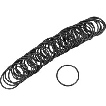 Nitrile Rubber O-Rings 26mm OD 23mm ID 1.5mm Width, Metric Nitrile Rubber Sealing Gasket, Pack of 50