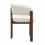 (Walnut, Boucle) 6 Solid Wood Dining Chairs - Walnut Boucle 11