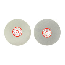6-inch Grit 240 & 400 Diamond Coated Flat Lap Wheel Grinding Sanding Polishing Disc,2pcs