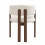 (Walnut, Boucle) 6 Solid Wood Dining Chairs - Walnut Boucle 13
