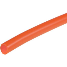 Silicone Tube, 1/4"(6mm) ID x 5/16"(8mm) OD 3.3ft(1m) Rubber Tubing Air Hose Water Pipe for Pump Transfer Orange