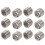 M6x1mmx9mm 304 Stainless Steel Helical Coil Wire Thread Insert 12pcs 1