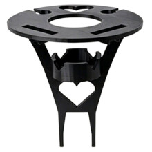 Portable Picnic Beach Table Camping Chairs Cup Holder Beach Chair Drink Holder Outdoor Chair Beverage Holder B