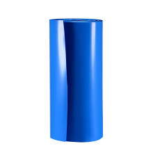 Battery Wrap, 220mm Flat Width 140mm Dia 3 Meters PVC Heat Shrink Tube Wraps for Big Battery Pack Blue